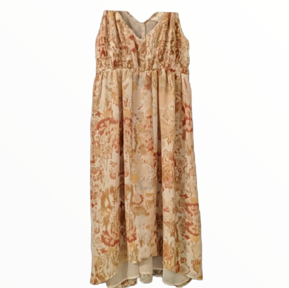 Pins and needles flowy printed dress